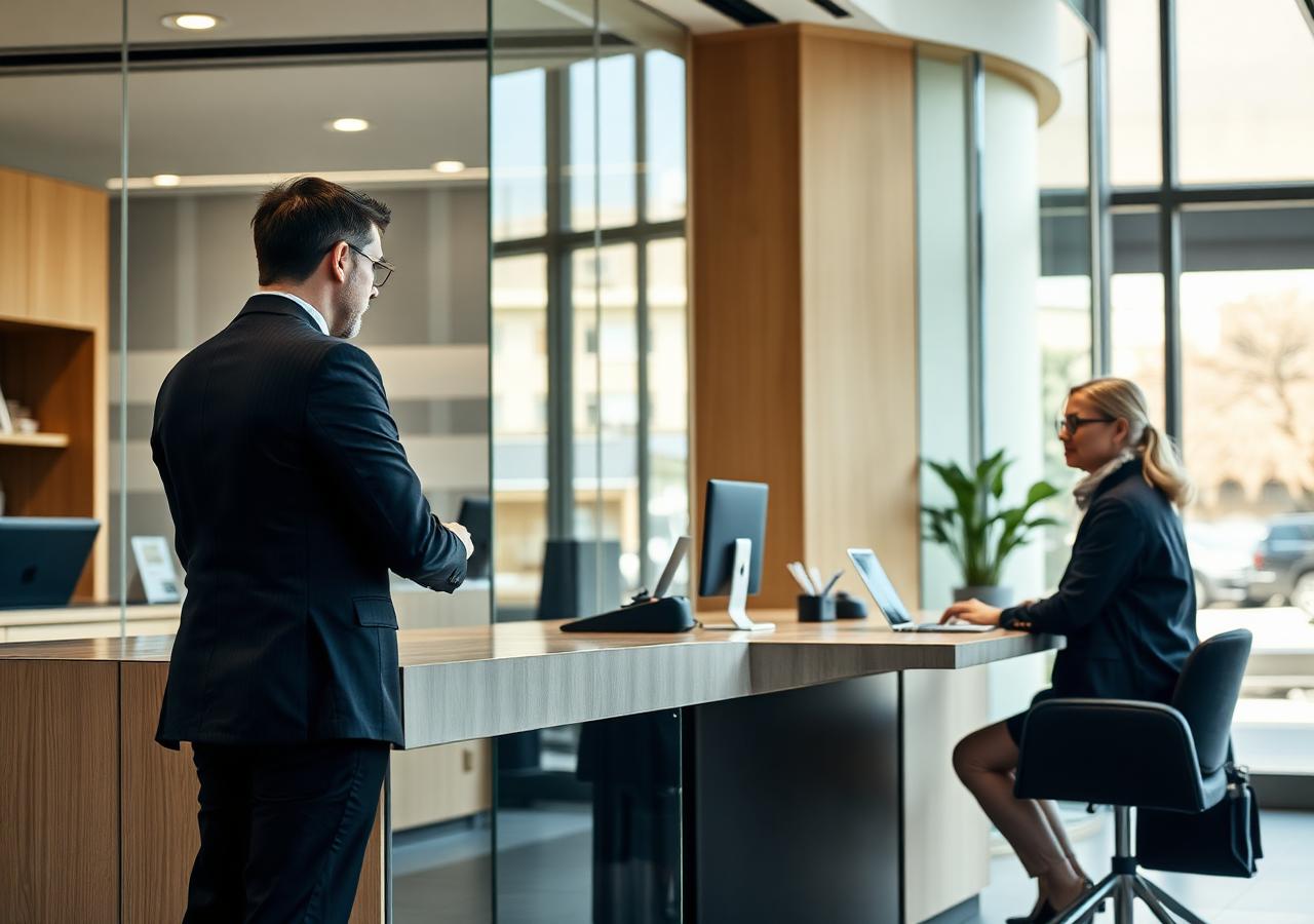 Banking service environment